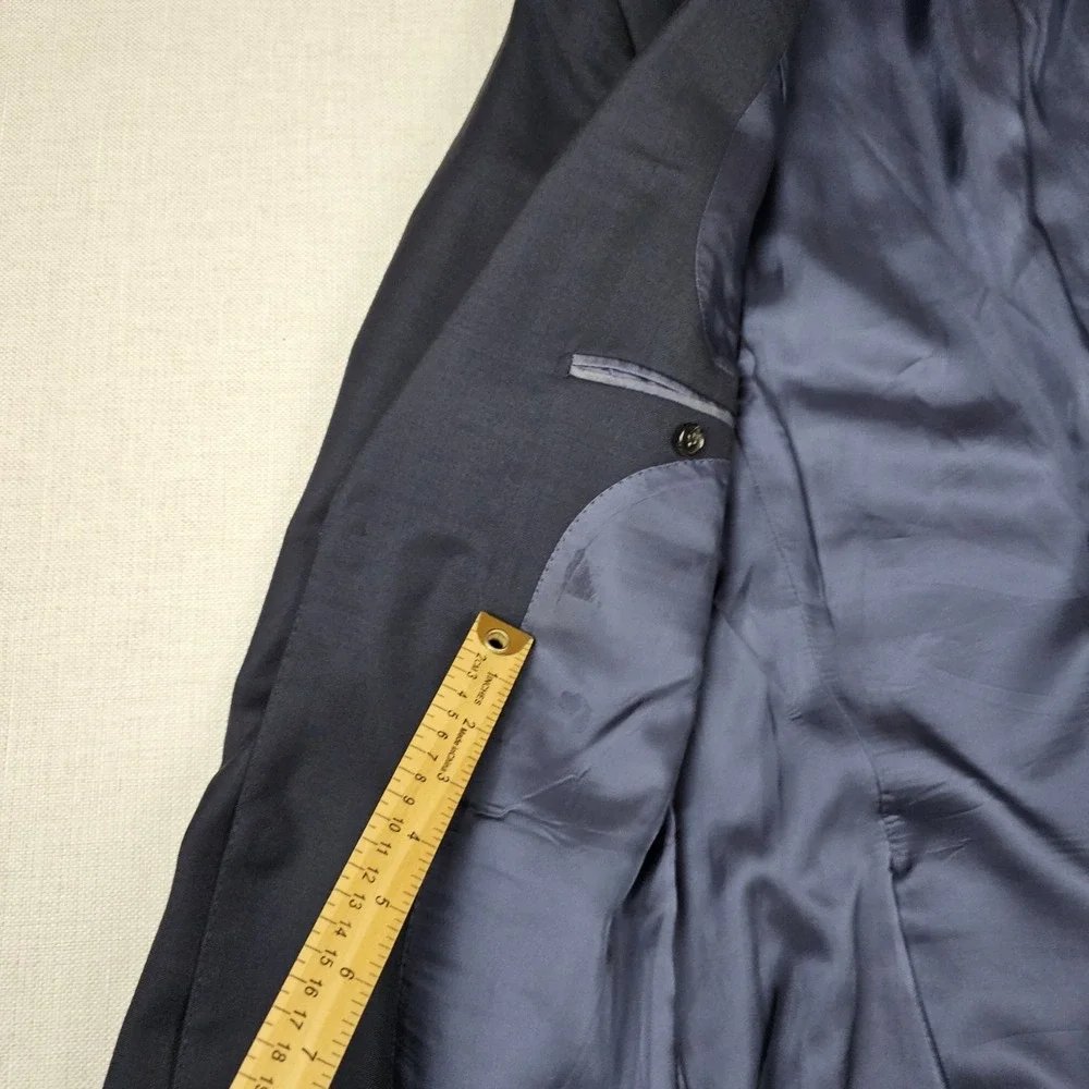 Suitsupply Lazio Blazer Slim Fit 38L Long Wool Vitale Barberis Canonico